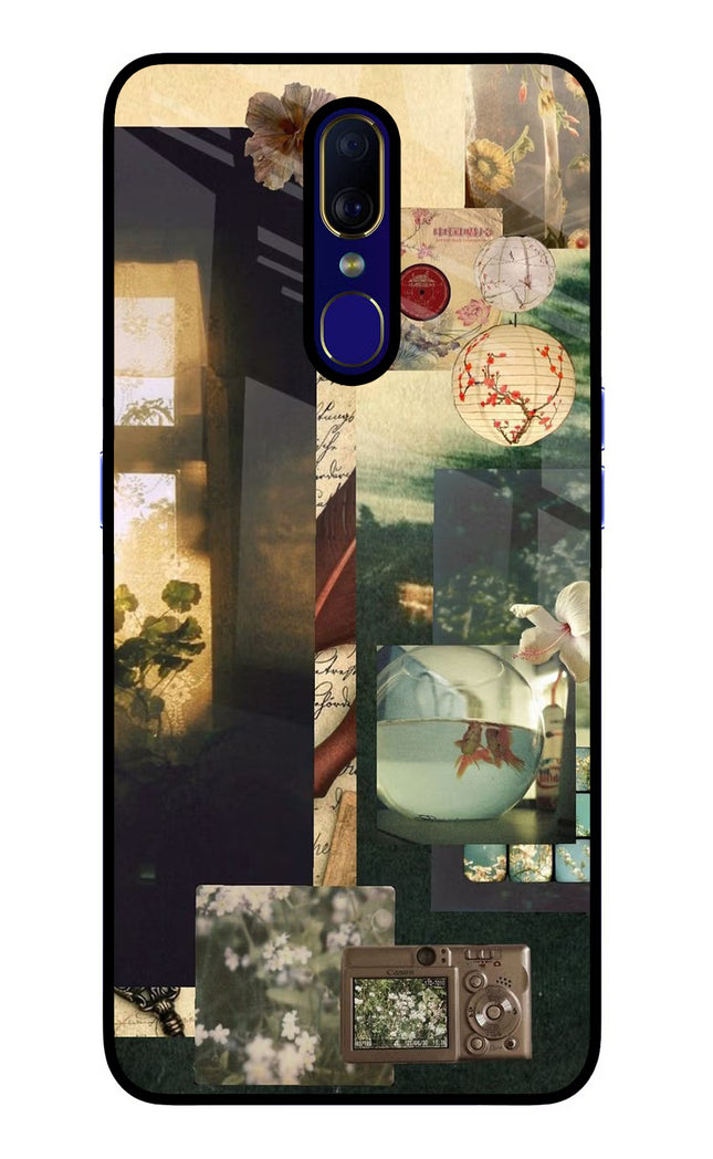 Summer Oppo F11 Glass Case Back Cover by Casekaro