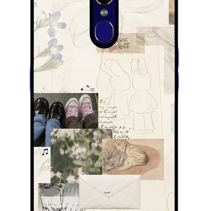 Soft Aesthetic Oppo F11 Glass Case Back Cover by Casekaro