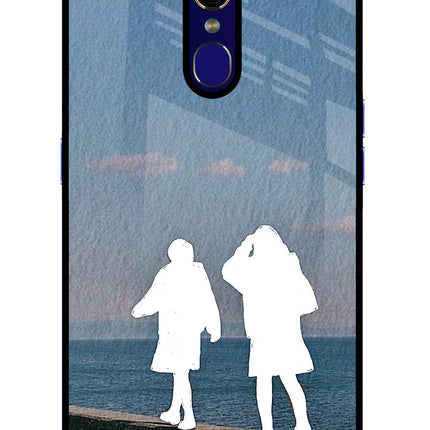 Coastal Dream Oppo F11 Glass Case Back Cover by Casekaro