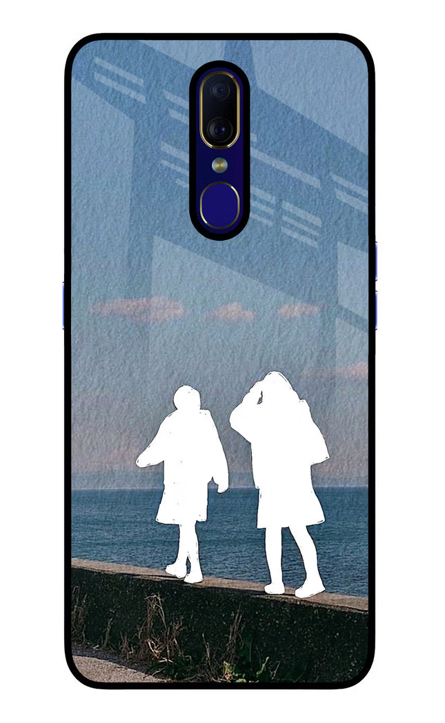 Coastal Dream Oppo F11 Glass Case Back Cover by Casekaro