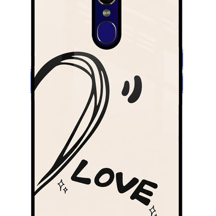 Soul Line Oppo F11 Glass Case Back Cover by Casekaro