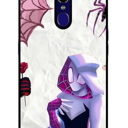 Gwen Verse Oppo F11 Glass Case Back Cover by Casekaro