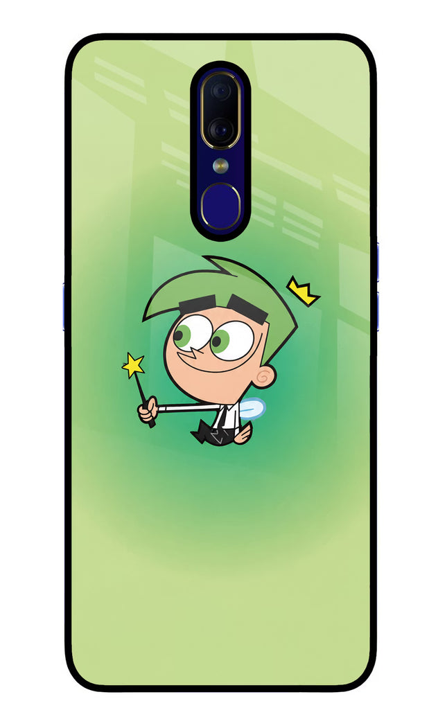 Cosmo Magic Oppo F11 Glass Case Back Cover by Casekaro