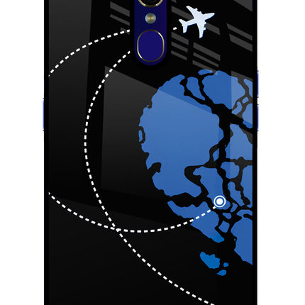 Love Orbit Oppo F11 Glass Case Back Cover by Casekaro