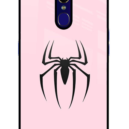 Peter Symbol Oppo F11 Glass Case Back Cover by Casekaro