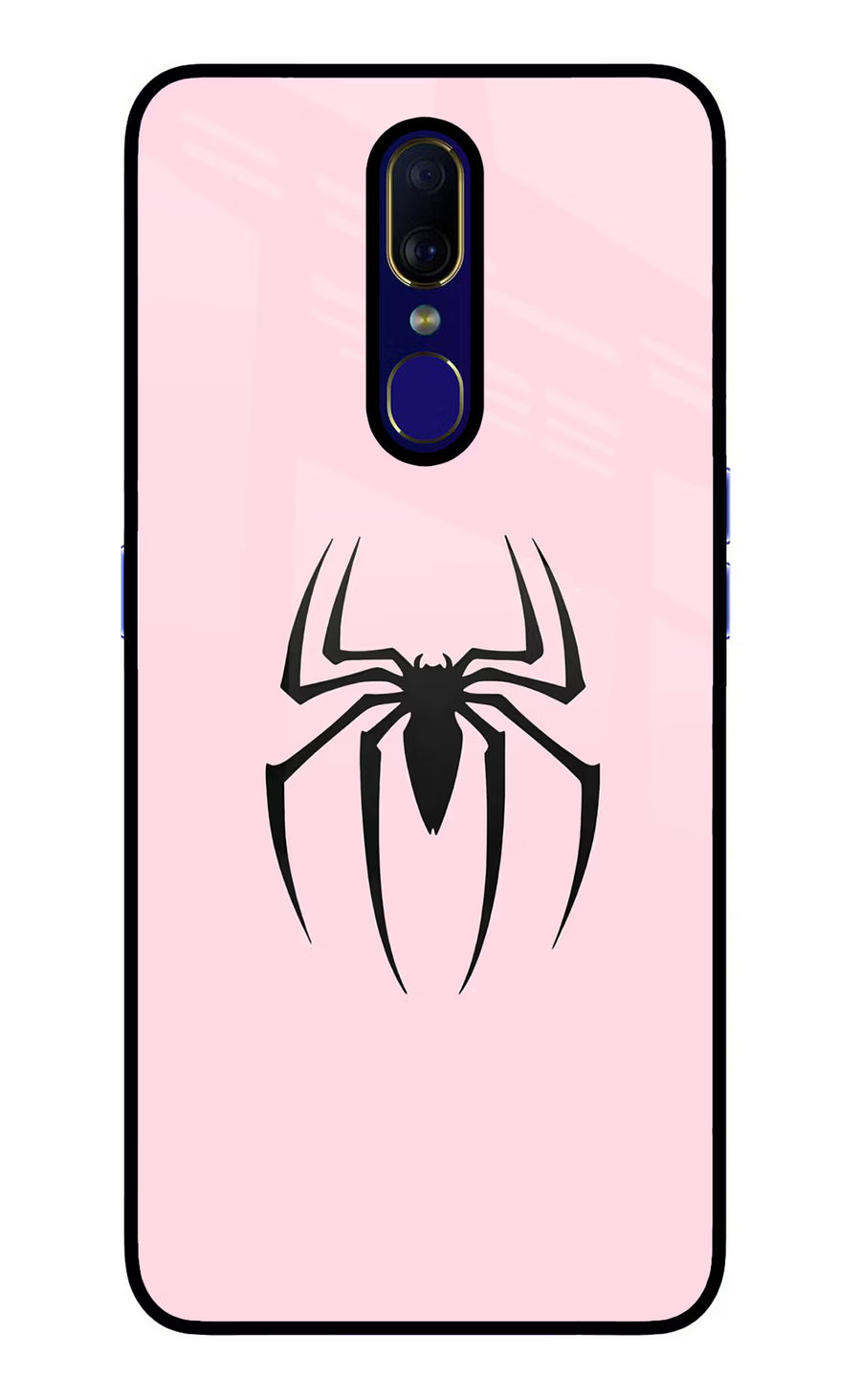 Peter Symbol Oppo F11 Back Cover, Glass case
