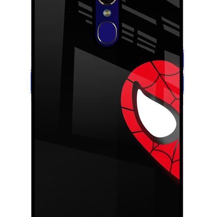 Peter Mask Oppo F11 Glass Case Back Cover by Casekaro