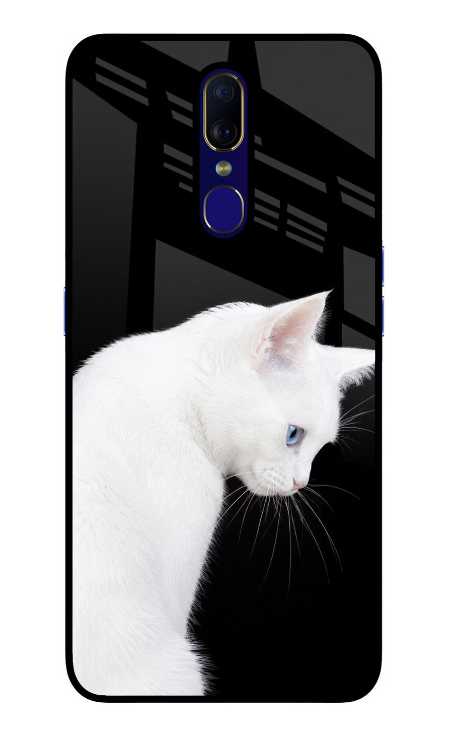Snow Gaze Oppo F11 Back Cover, Glass case