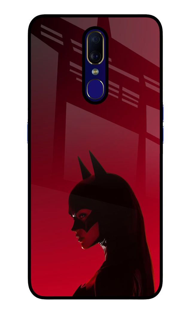 Night Thief Oppo F11 Glass Case Back Cover by Casekaro