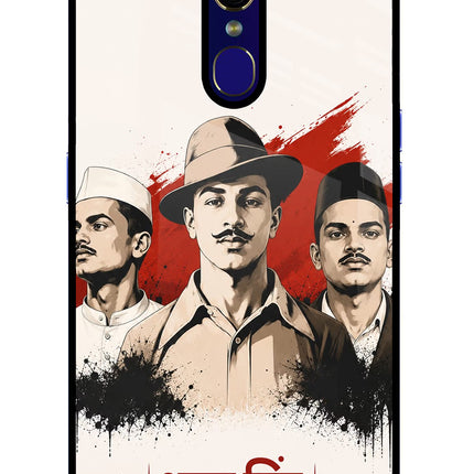 Sardar Patel Iron Will Oppo F11 Glass Case