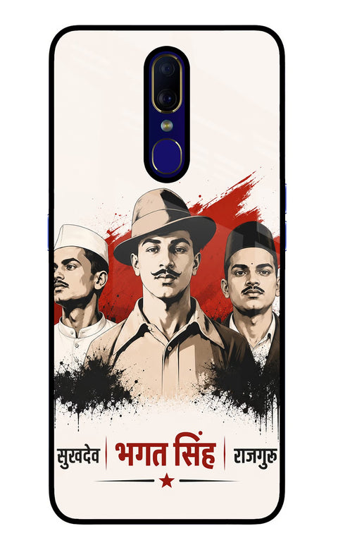 Sardar Patel Iron Will Oppo F11 Glass Case