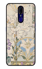 White Lily Oppo F11 Glass Case