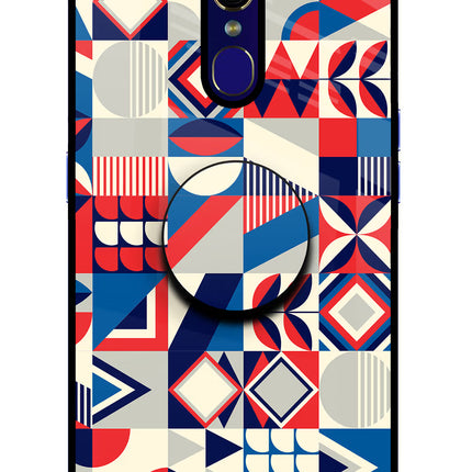 Colorful Pattern Oppo F11 Pop Case by Casekaro