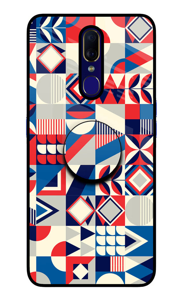 Colorful Pattern Oppo F11 Pop Case by Casekaro