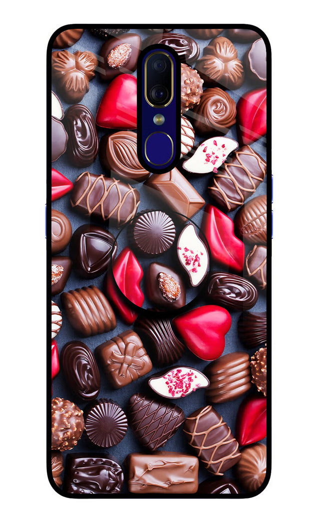 Chocolates Oppo F11 Pop Case by Casekaro