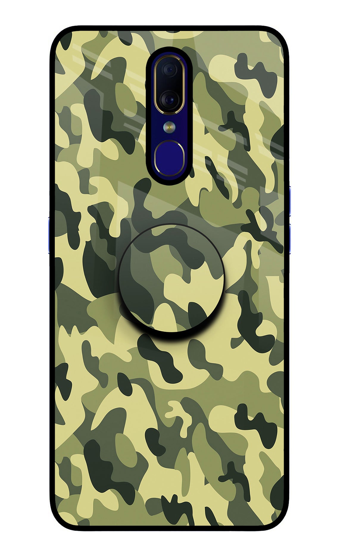 Camouflage Oppo F11 Pop Case