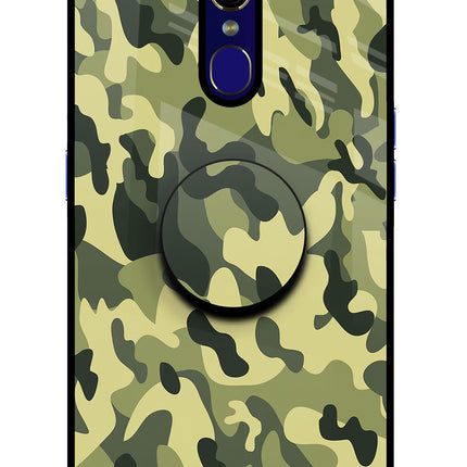 Camouflage Oppo F11 Pop Case by Casekaro