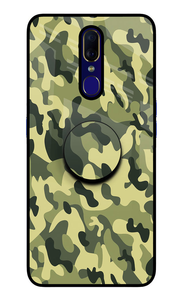 Camouflage Oppo F11 Pop Case by Casekaro