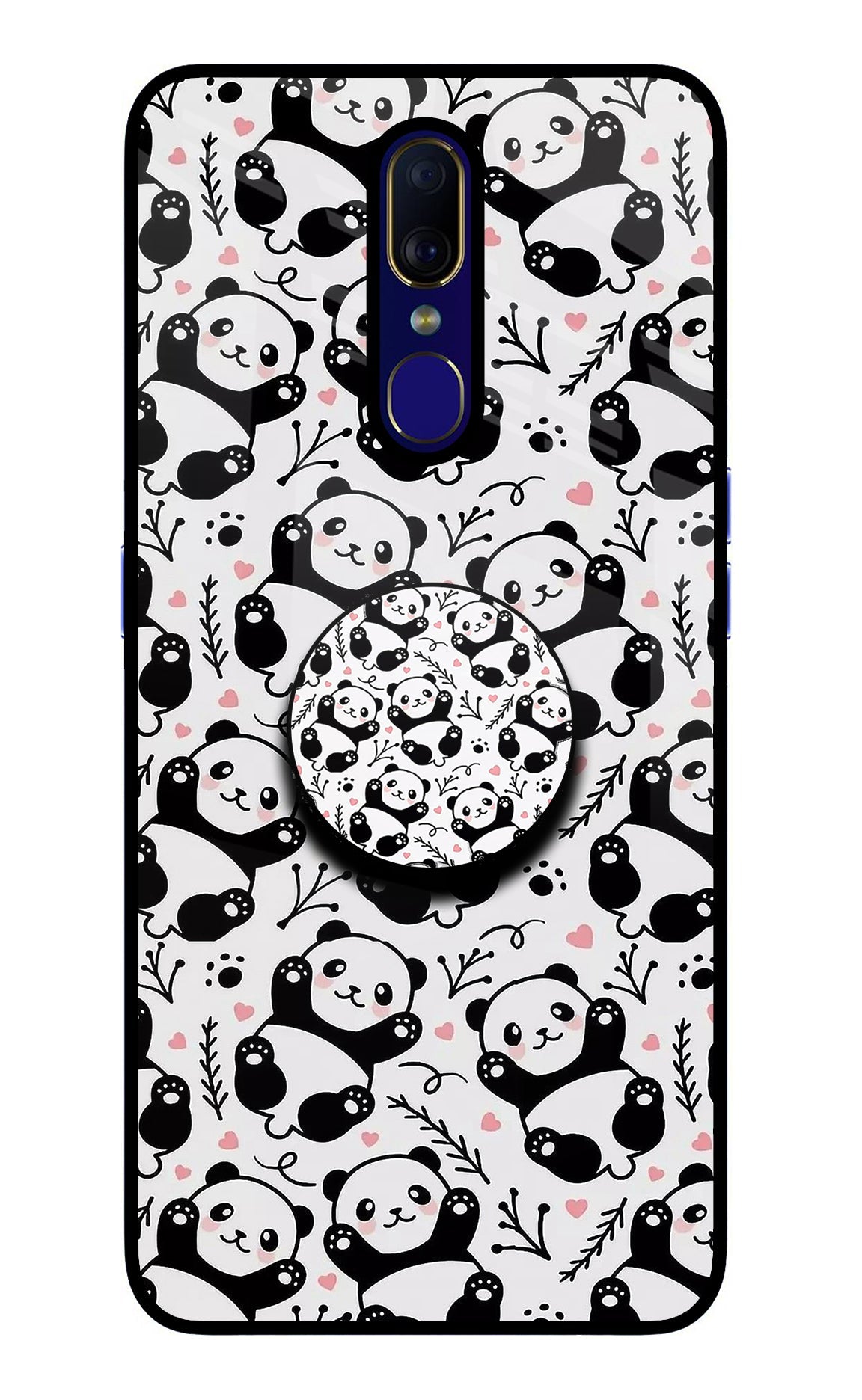 Cute Panda Oppo F11 Pop Case