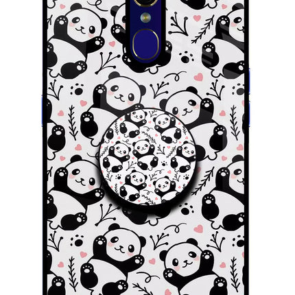 Cute Panda Oppo F11 Pop Case by Casekaro