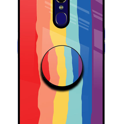 Rainbow Oppo F11 Pop Case by Casekaro