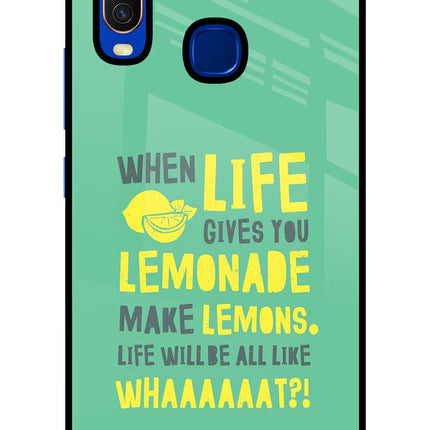Quote Vivo Y15/Y17 Glass Case