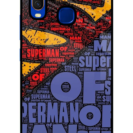 Superman Vivo Y15/Y17 Glass Case