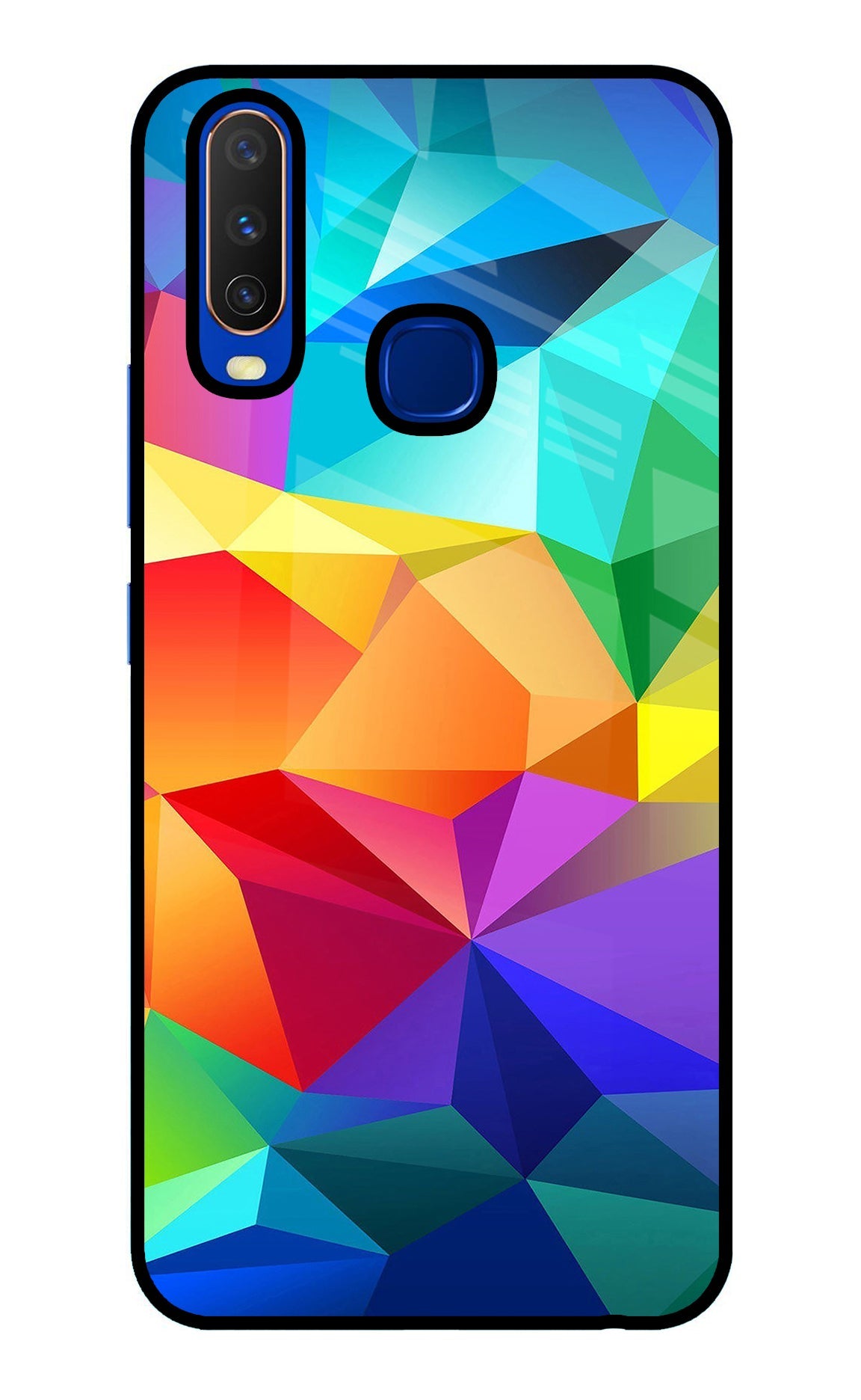 Abstract Pattern Vivo Y15/Y17 Back Cover