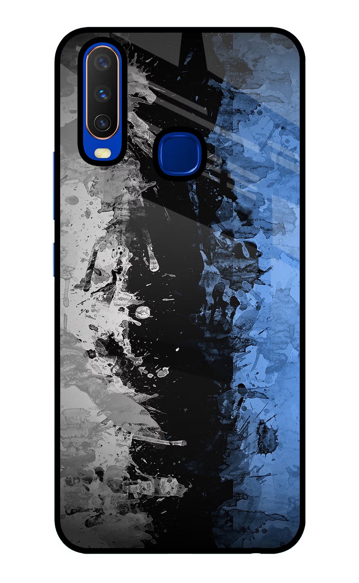 Artistic Design Vivo Y15/Y17 Glass Case Back Cover by Casekaro