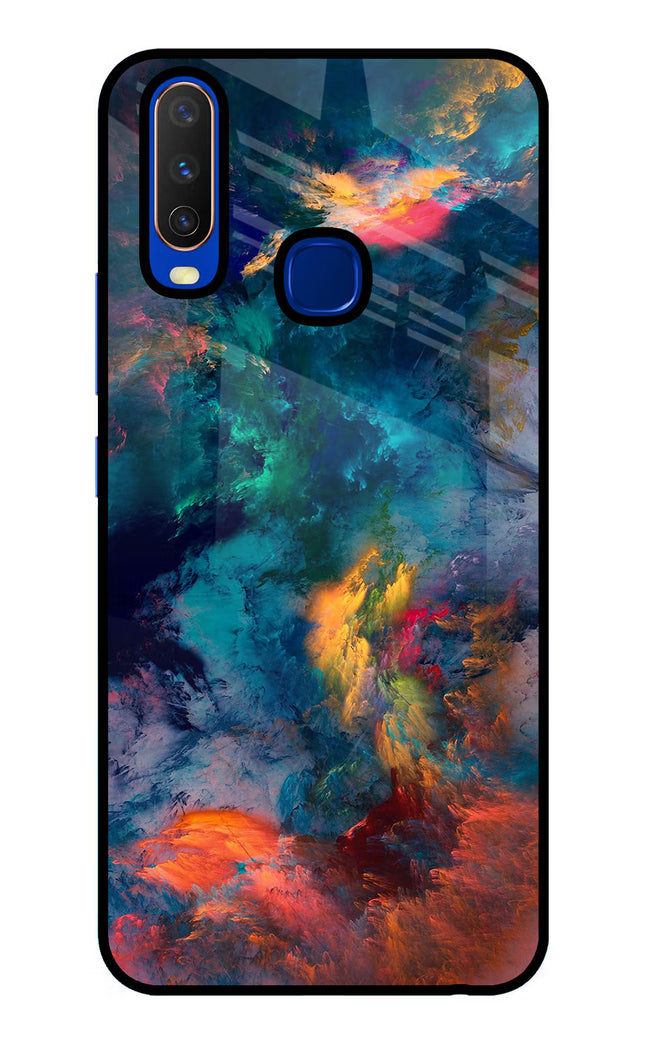 Artwork Paint Vivo Y15/Y17 Glass Case Back Cover by Casekaro