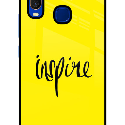 Inspire Vivo Y15/Y17 Glass Case Back Cover by Casekaro
