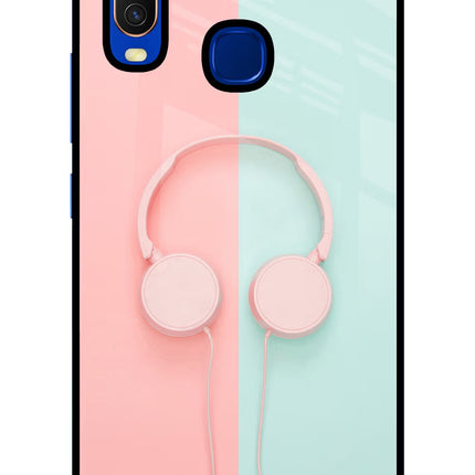 Music Lover Vivo Y15/Y17 Glass Case Back Cover by Casekaro