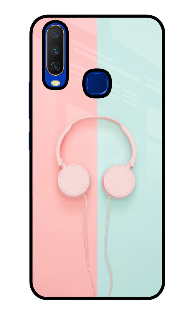 Music Lover Vivo Y15/Y17 Glass Case Back Cover by Casekaro