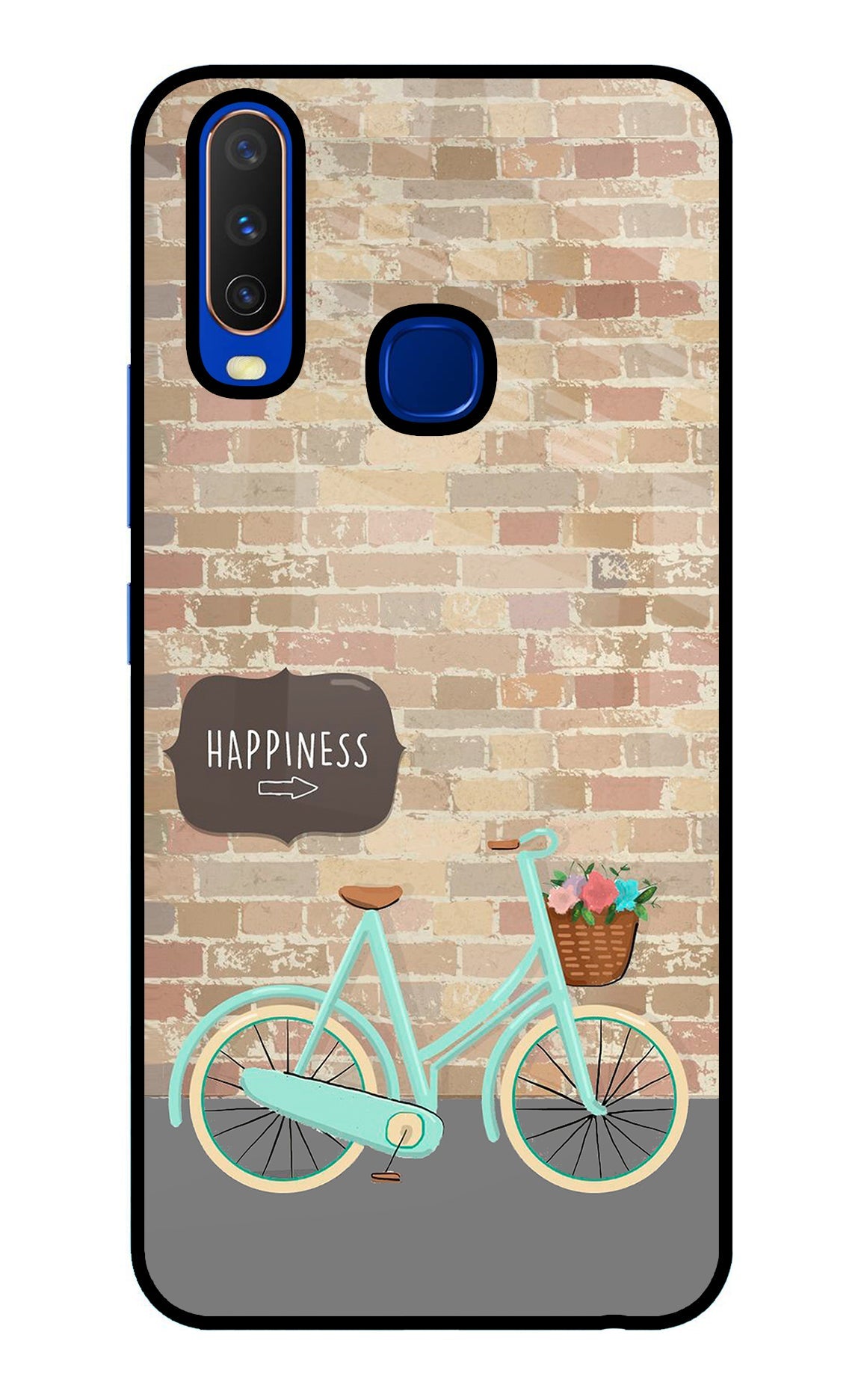 Happiness Artwork Vivo Y15/Y17 Back Cover