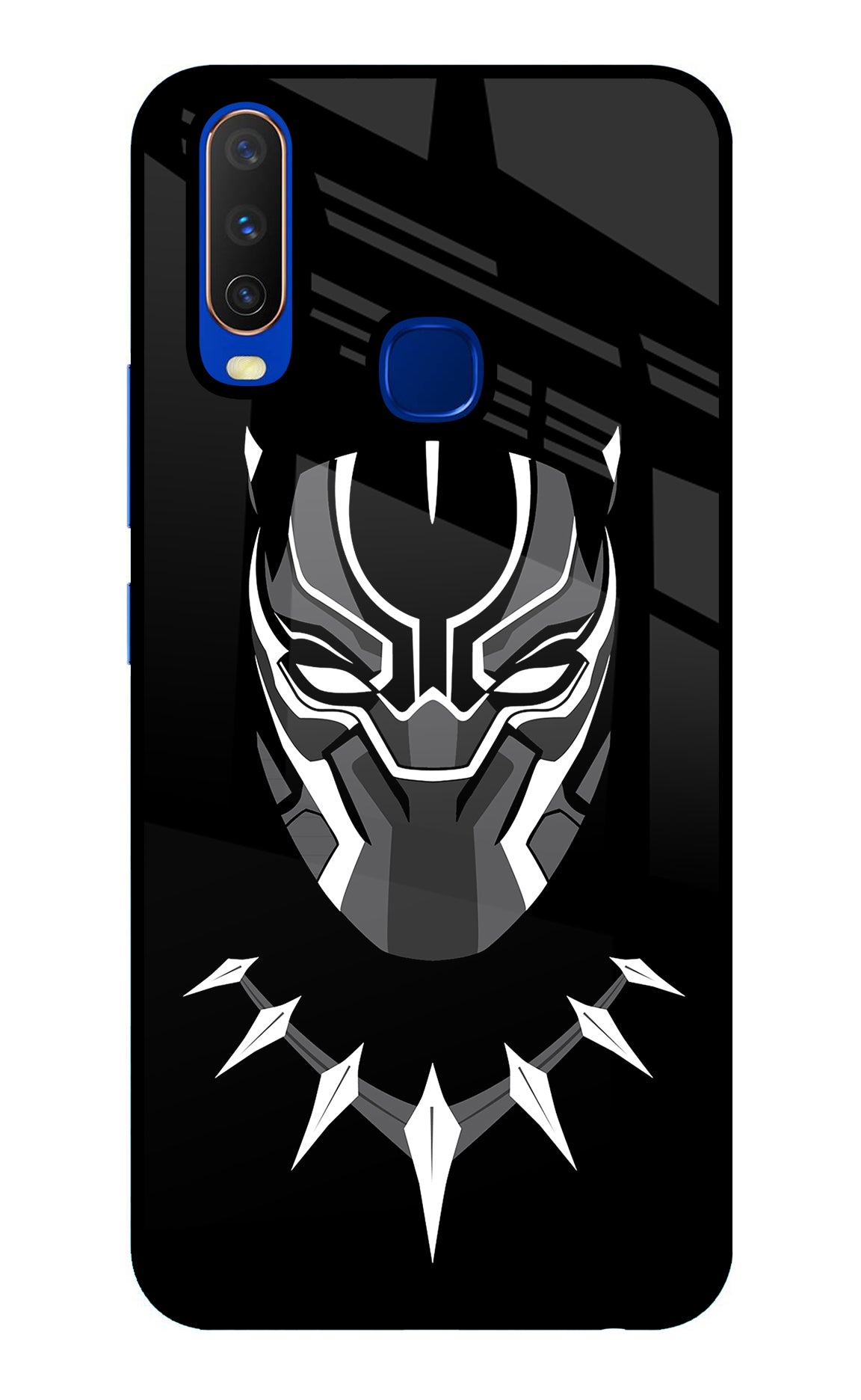 Black Panther Vivo Y15/Y17 Back Cover