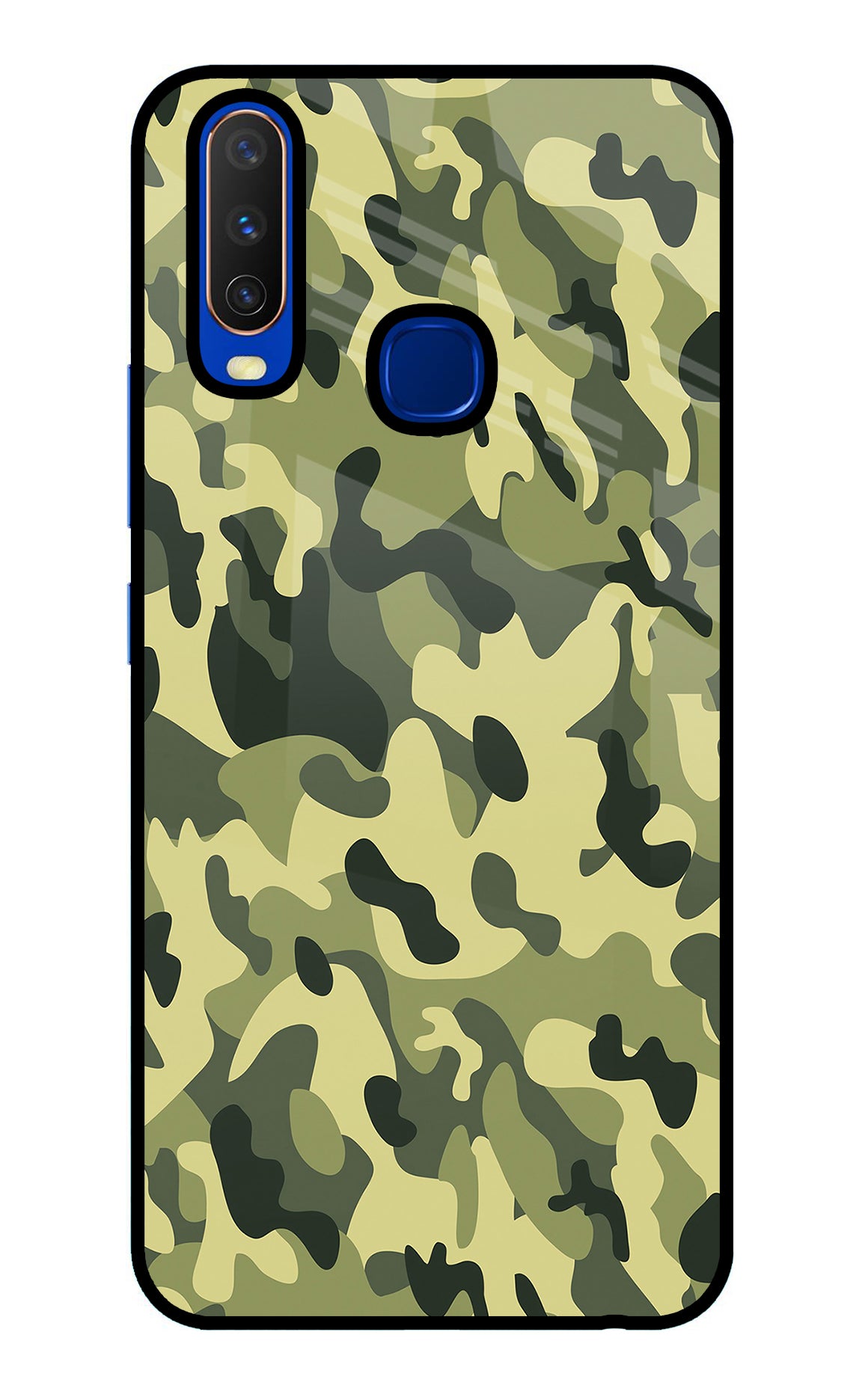 Camouflage Vivo Y15/Y17 Back Cover