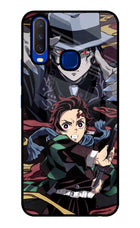 Demon Slayer Vivo Y15/Y17 Glass Case