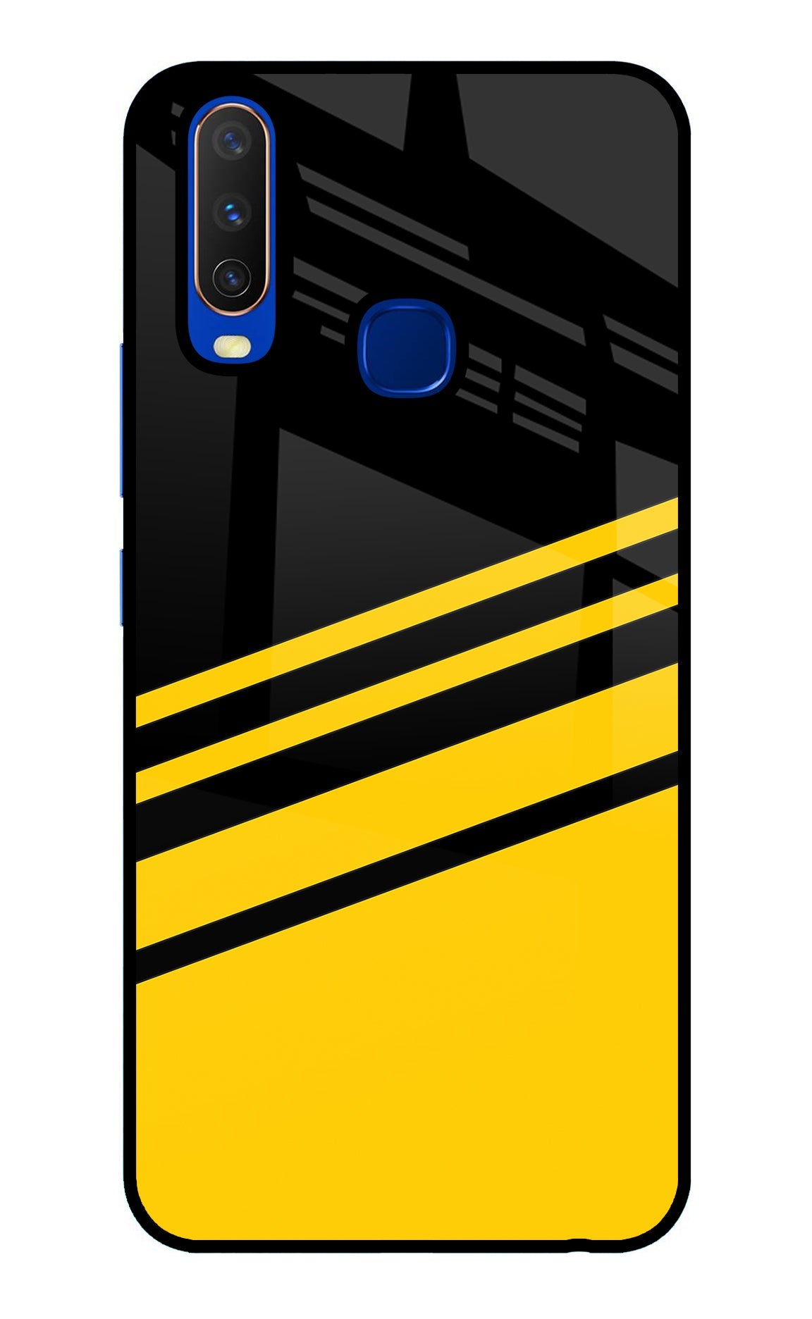 Yellow Shades Vivo Y15/Y17 Back Cover