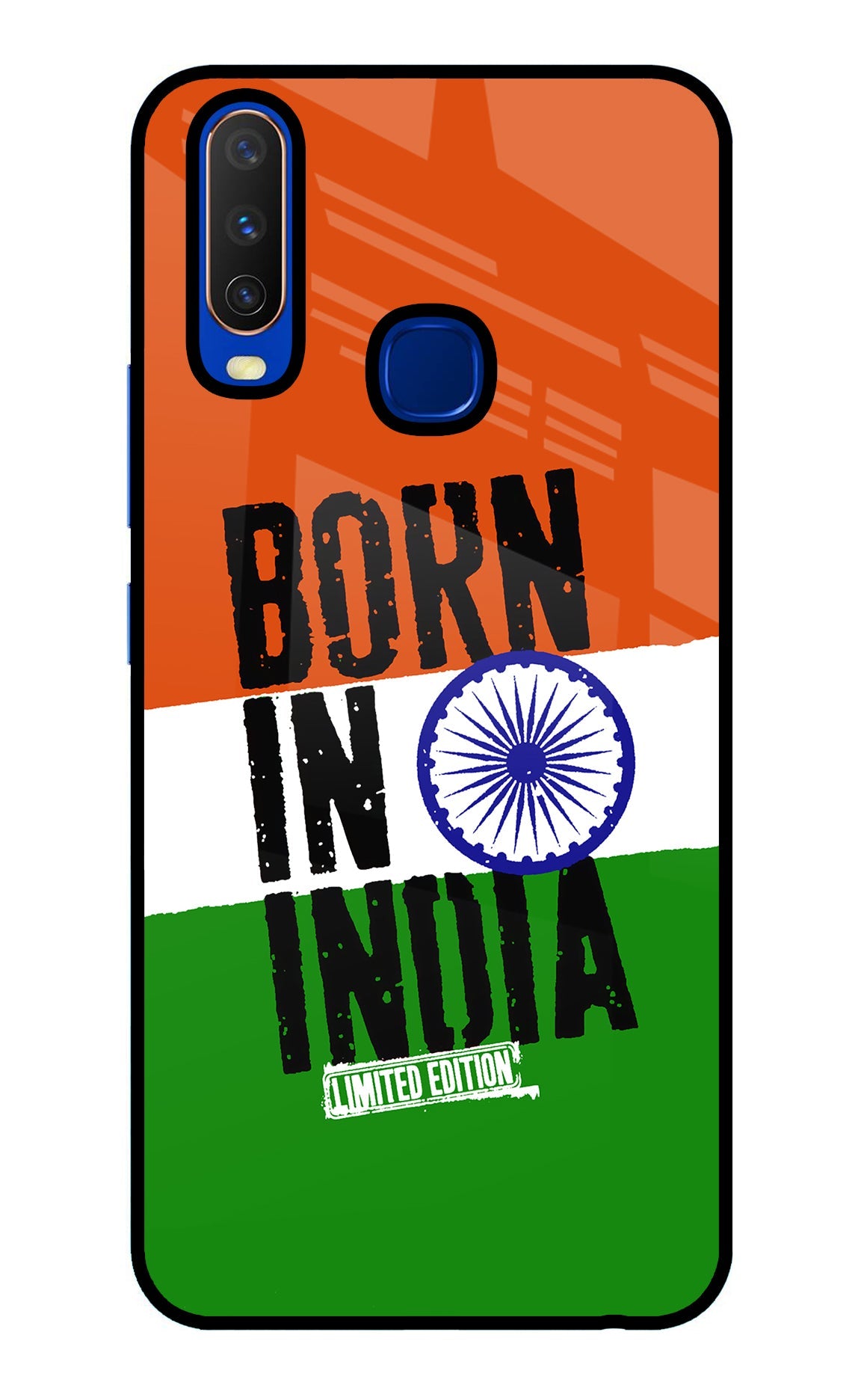 Born in India Vivo Y15/Y17 Glass Case