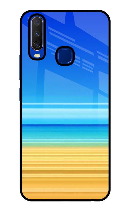 Beach Art Vivo Y15/Y17 Glass Case