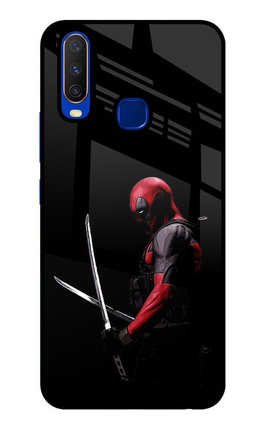 Deadpool Vivo Y15/Y17 Glass Case