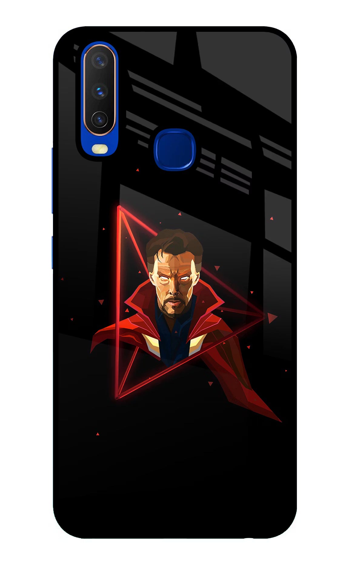 Doctor Ordinary Vivo Y15/Y17 Glass Case Back Cover by Casekaro