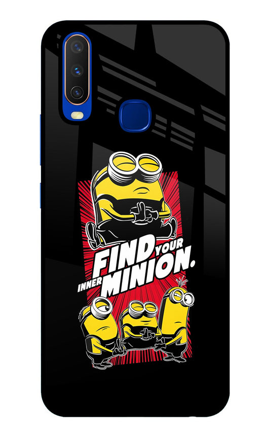 Find your inner Minion Vivo Y15/Y17 Glass Case