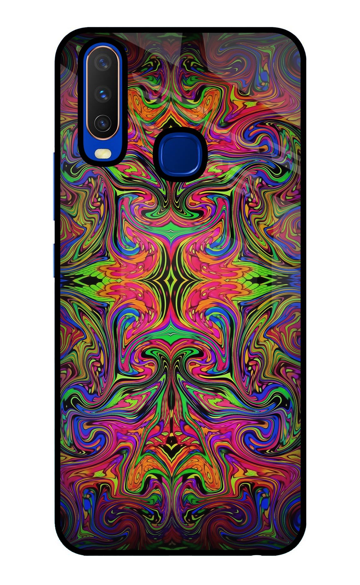 Psychedelic Art Vivo Y15/Y17 Back Cover