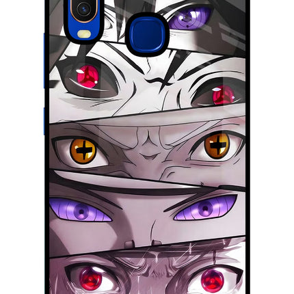 Naruto Anime Vivo Y15/Y17 Glass Case