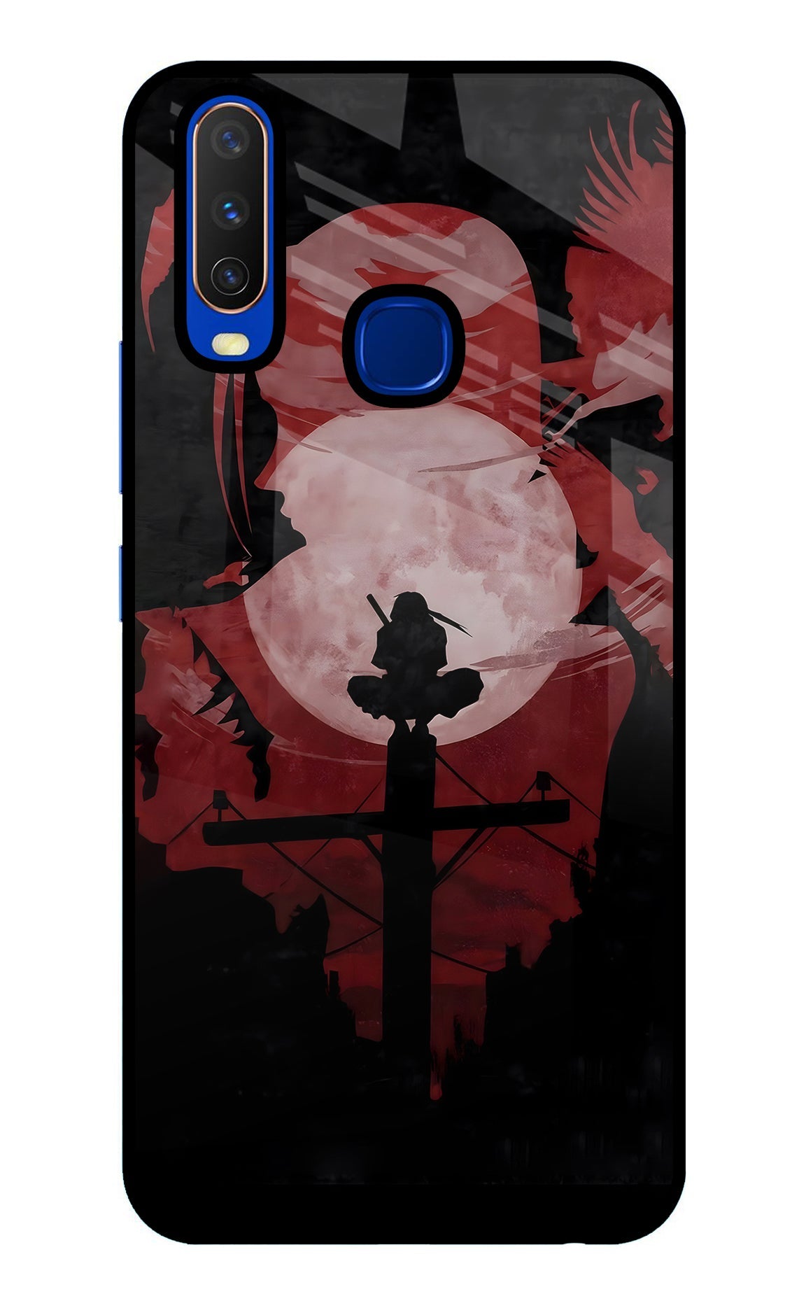 Naruto Anime Vivo Y15/Y17 Glass Case