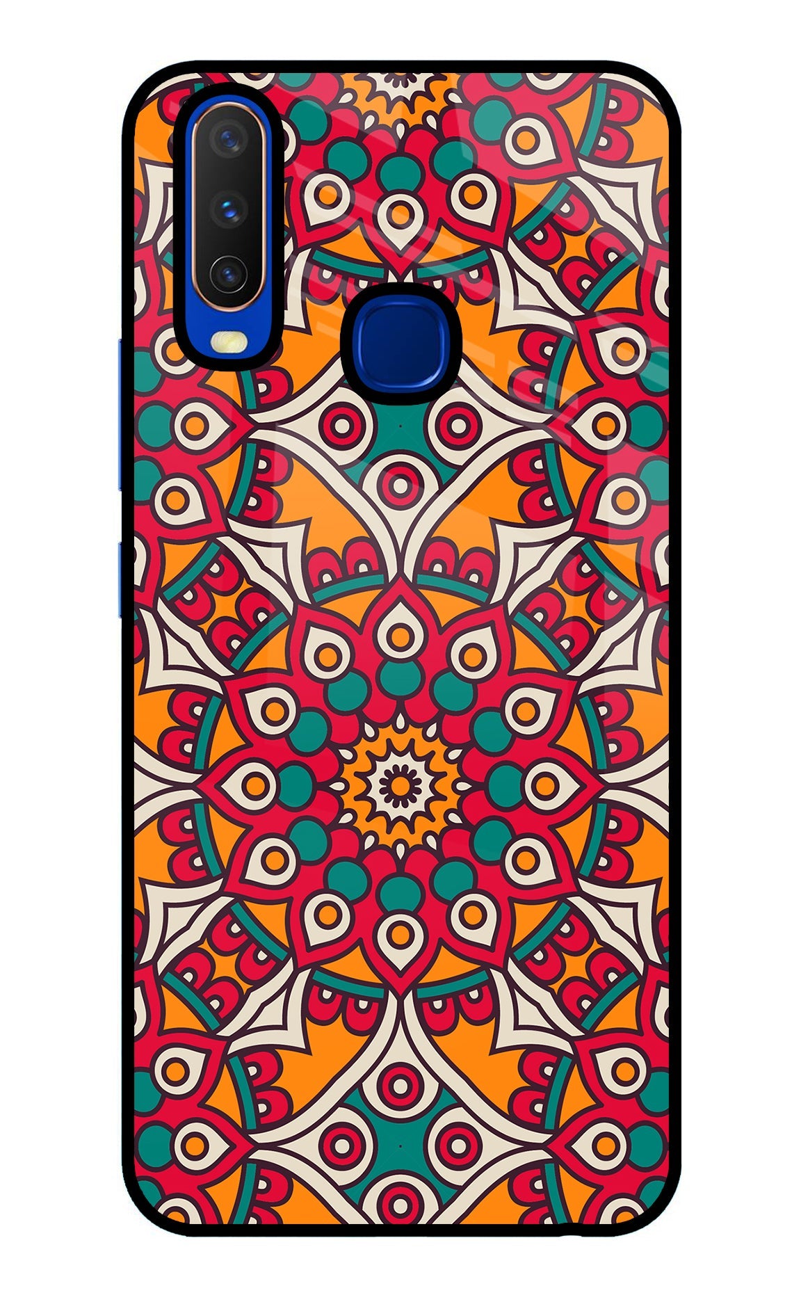 Mandala Art Vivo Y15/Y17 Glass Case