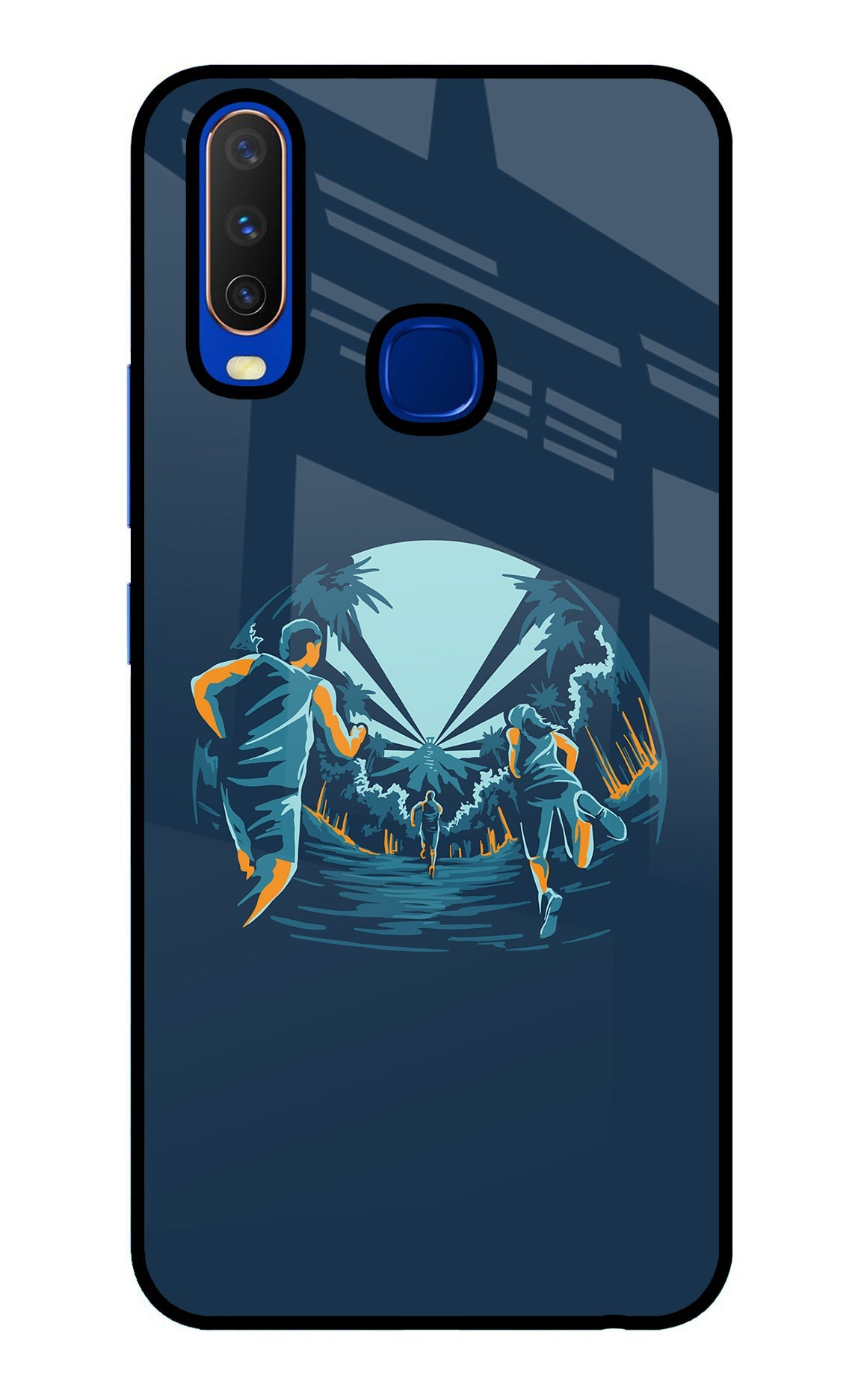 Team Run Vivo Y15/Y17 Back Cover