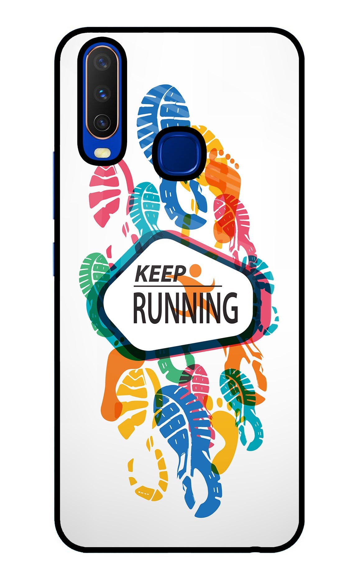 Keep Running Vivo Y15/Y17 Back Cover