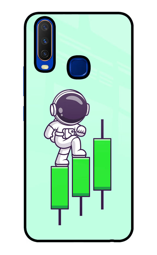 Astronaut Trader Vivo Y15/Y17 Glass Case